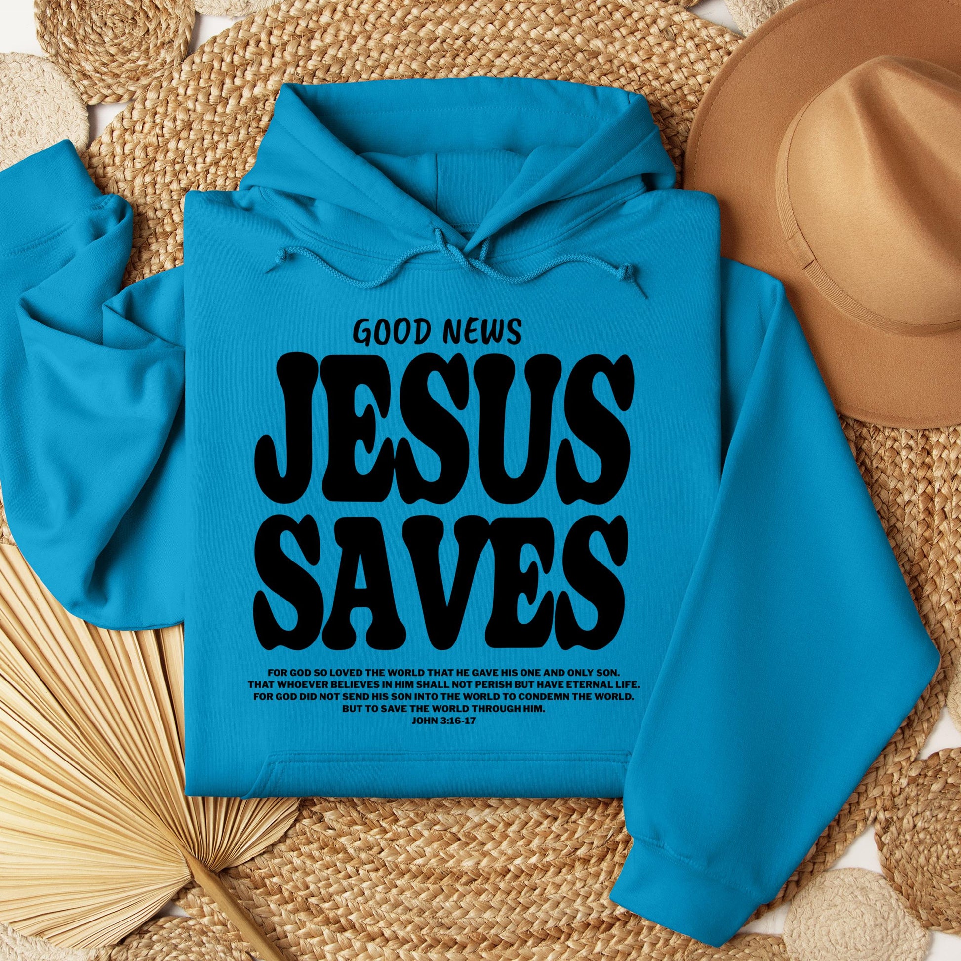 Good News Jesus Saves John 3.16-17 01
