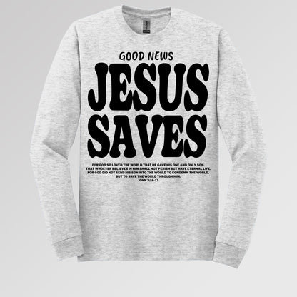 Good News Jesus Saves John 3.16-17 01