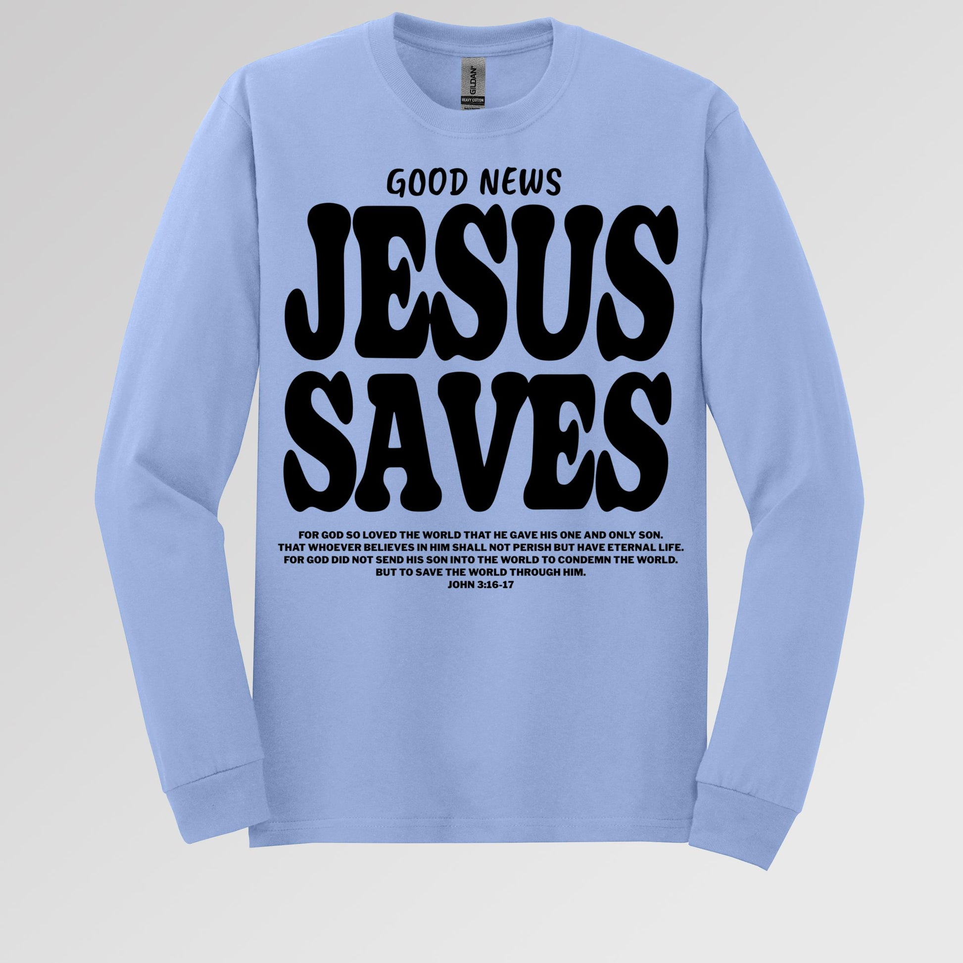 Good News Jesus Saves John 3.16-17 01