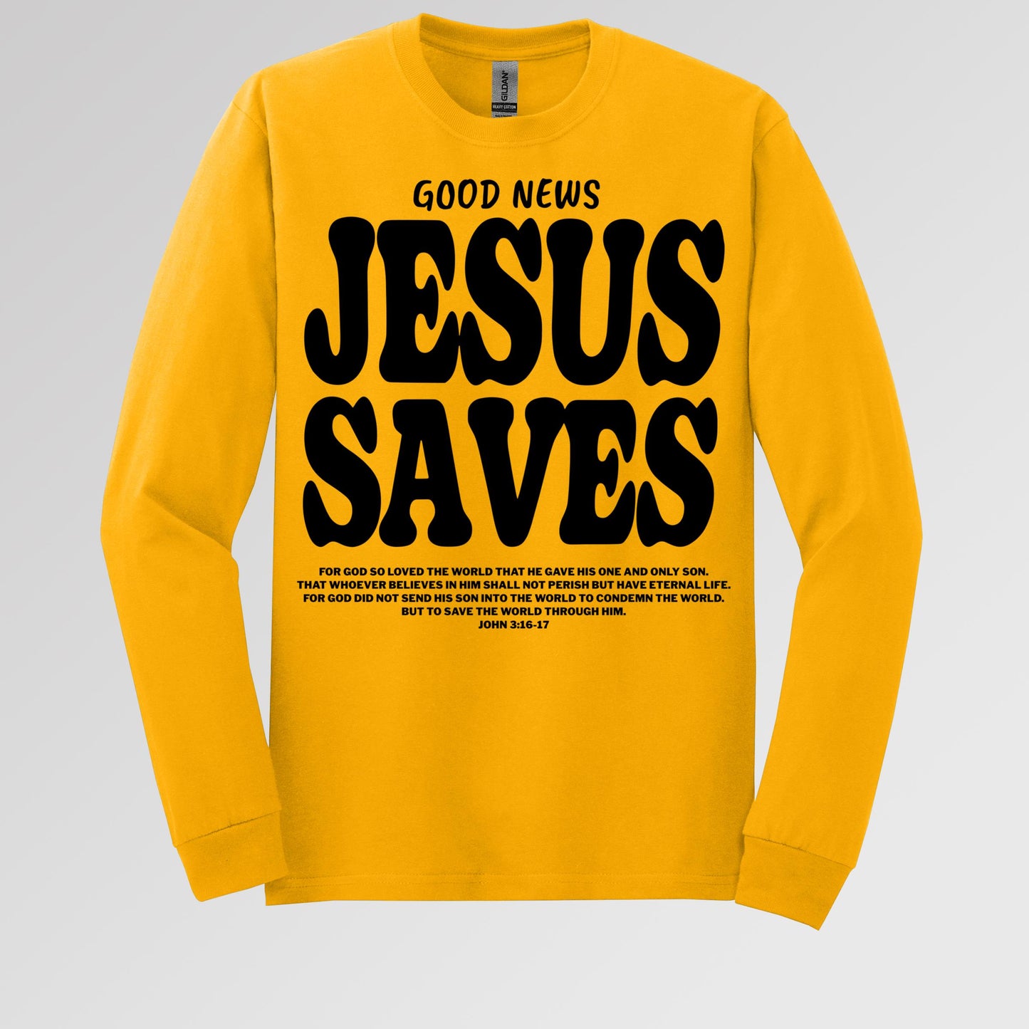 Good News Jesus Saves John 3.16-17 01