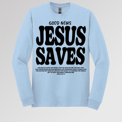 Good News Jesus Saves John 3.16-17 01