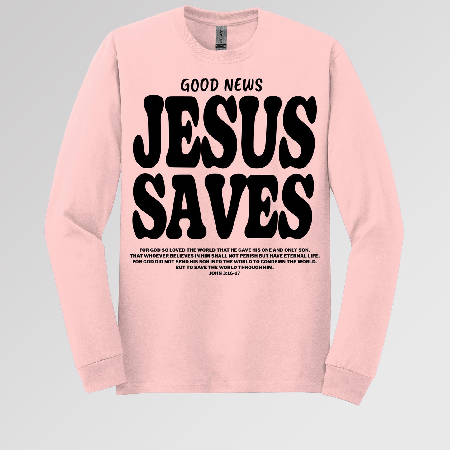 Good News Jesus Saves John 3.16-17 01
