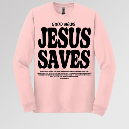Good News Jesus Saves John 3.16-17 01