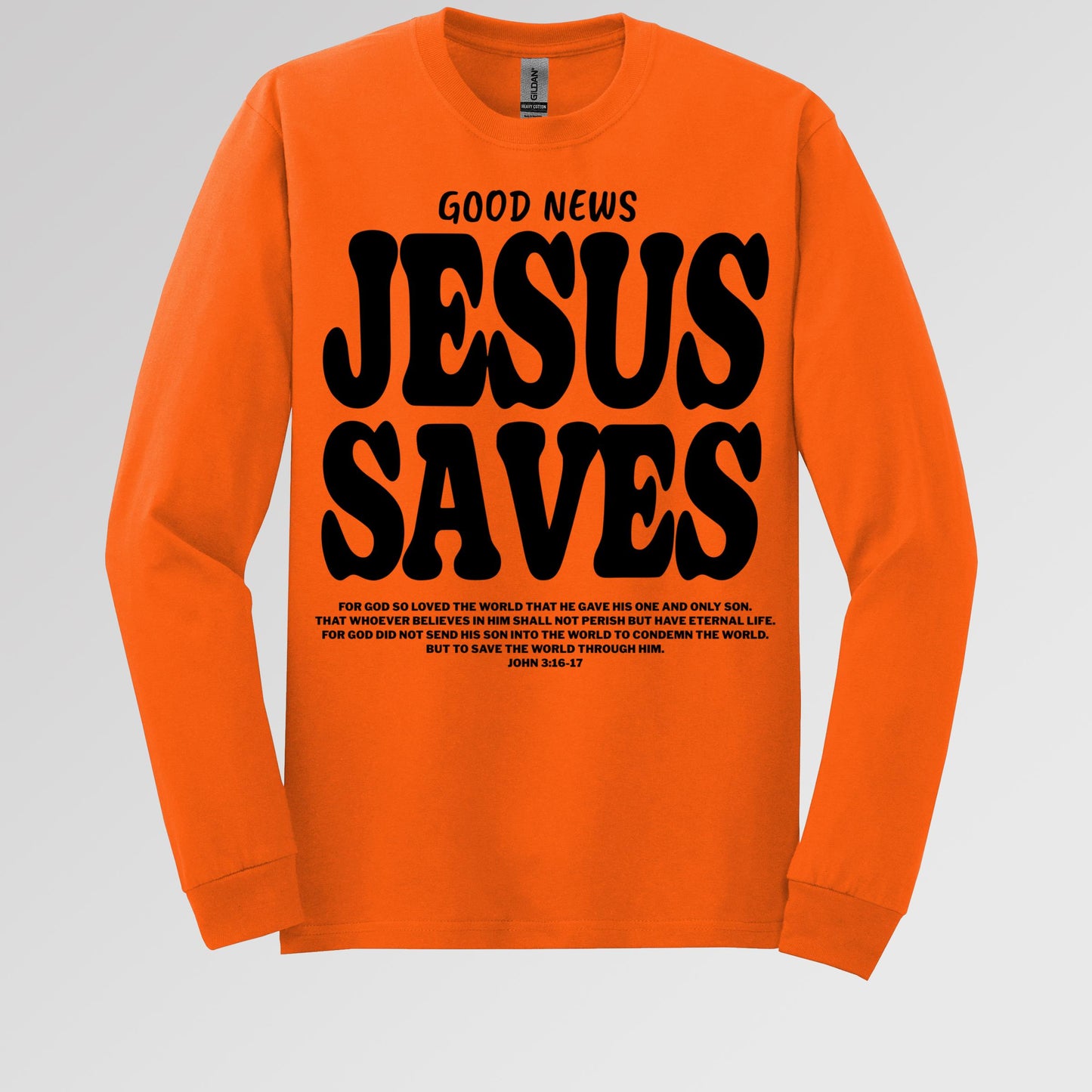 Good News Jesus Saves John 3.16-17 01