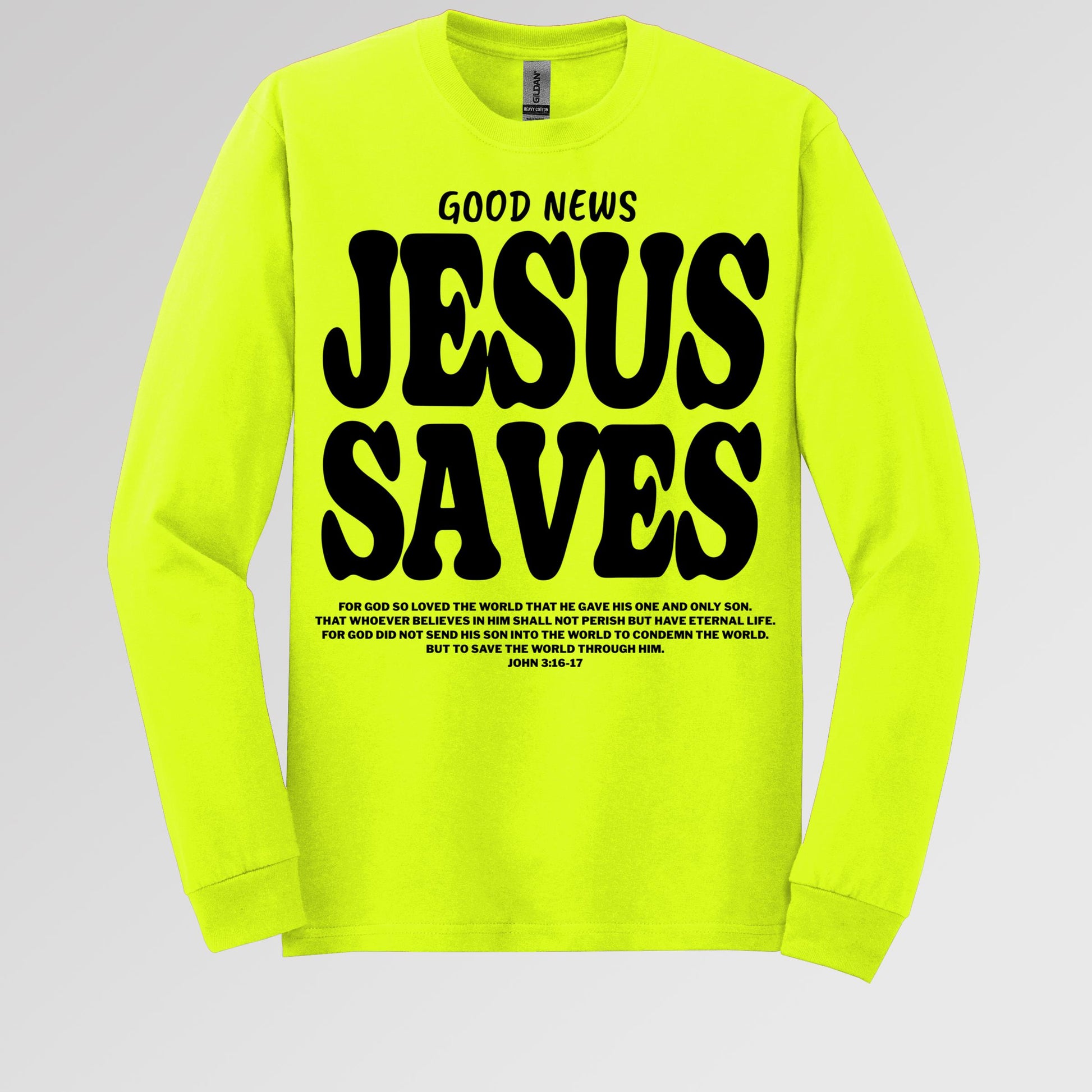 Good News Jesus Saves John 3.16-17 01