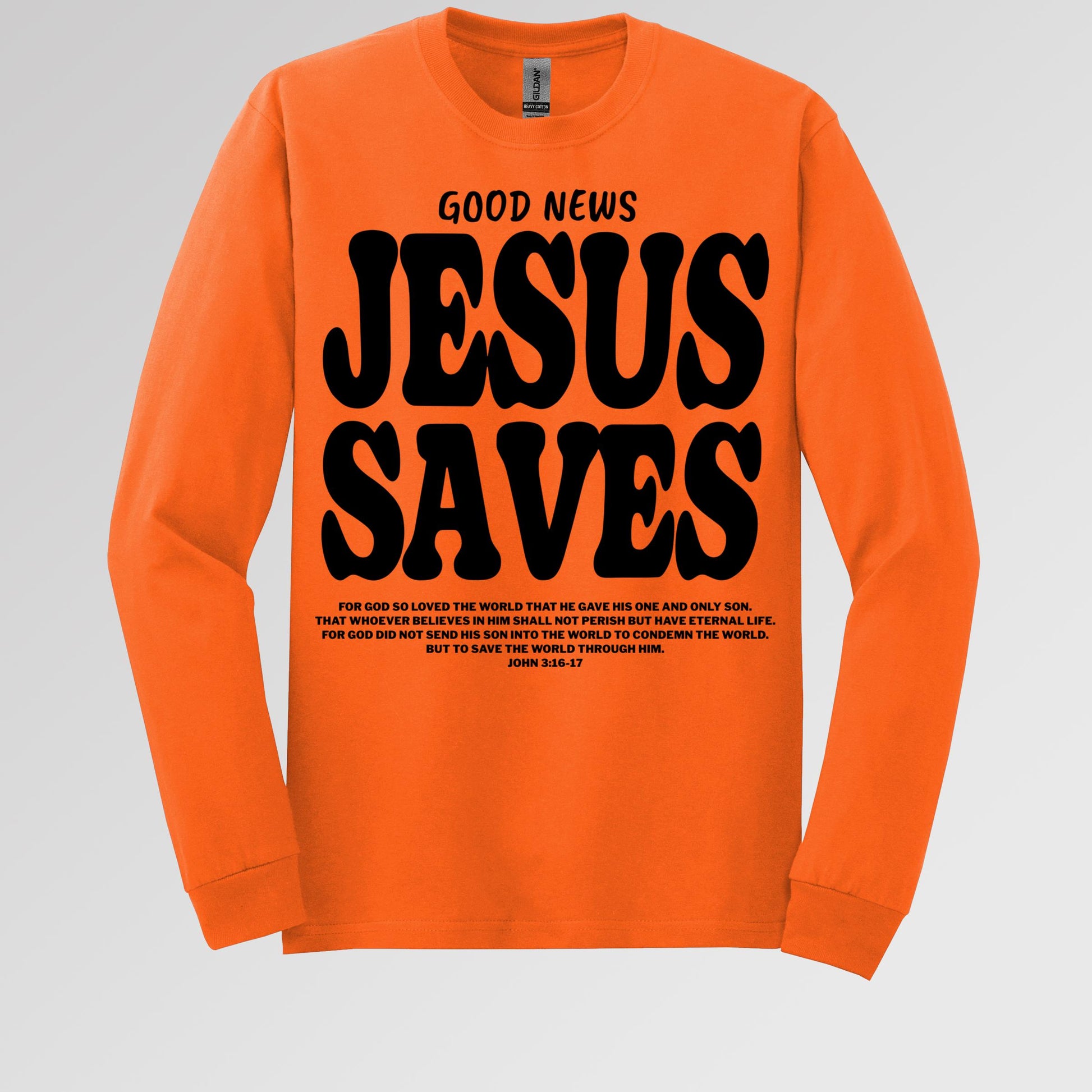 Good News Jesus Saves John 3.16-17 01