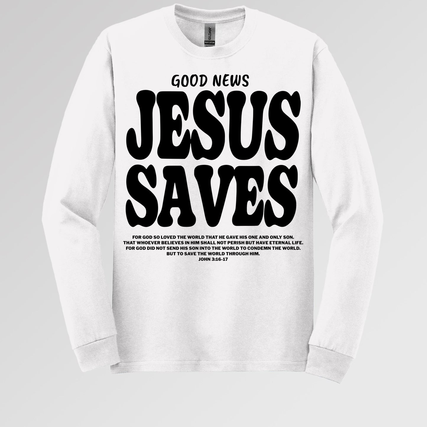 Good News Jesus Saves John 3.16-17 01