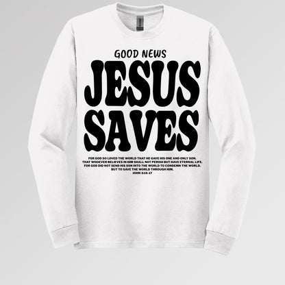 Good News Jesus Saves John 3.16-17 01