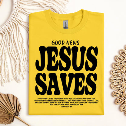 Good News Jesus Saves John 3.16-17 01
