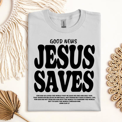 Good News Jesus Saves John 3.16-17 01