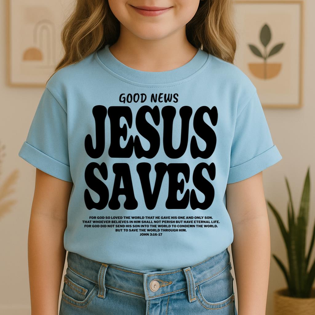 Good News Jesus Saves John 3.16-17 01