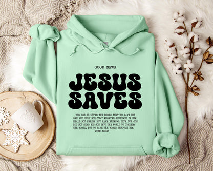 Good News Jesus Saves John 3.16-17