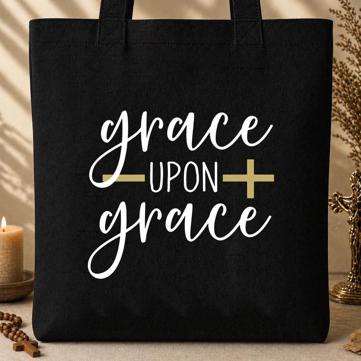 Grace Upon Grace Tote Bag