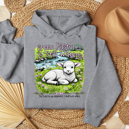 Green Pastures & Still Waters Psalm 23 The Lord Is My Shepherd I Shall Not Want 01