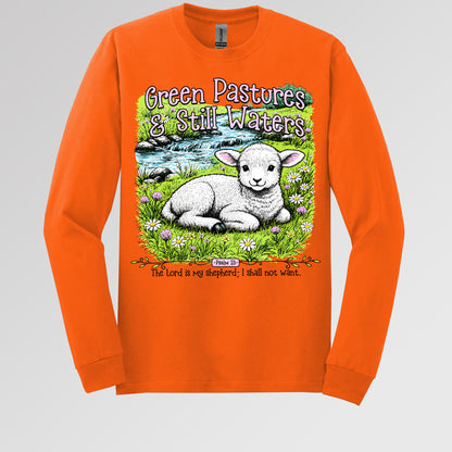 Green Pastures & Still Waters Psalm 23 The Lord Is My Shepherd I Shall Not Want 01