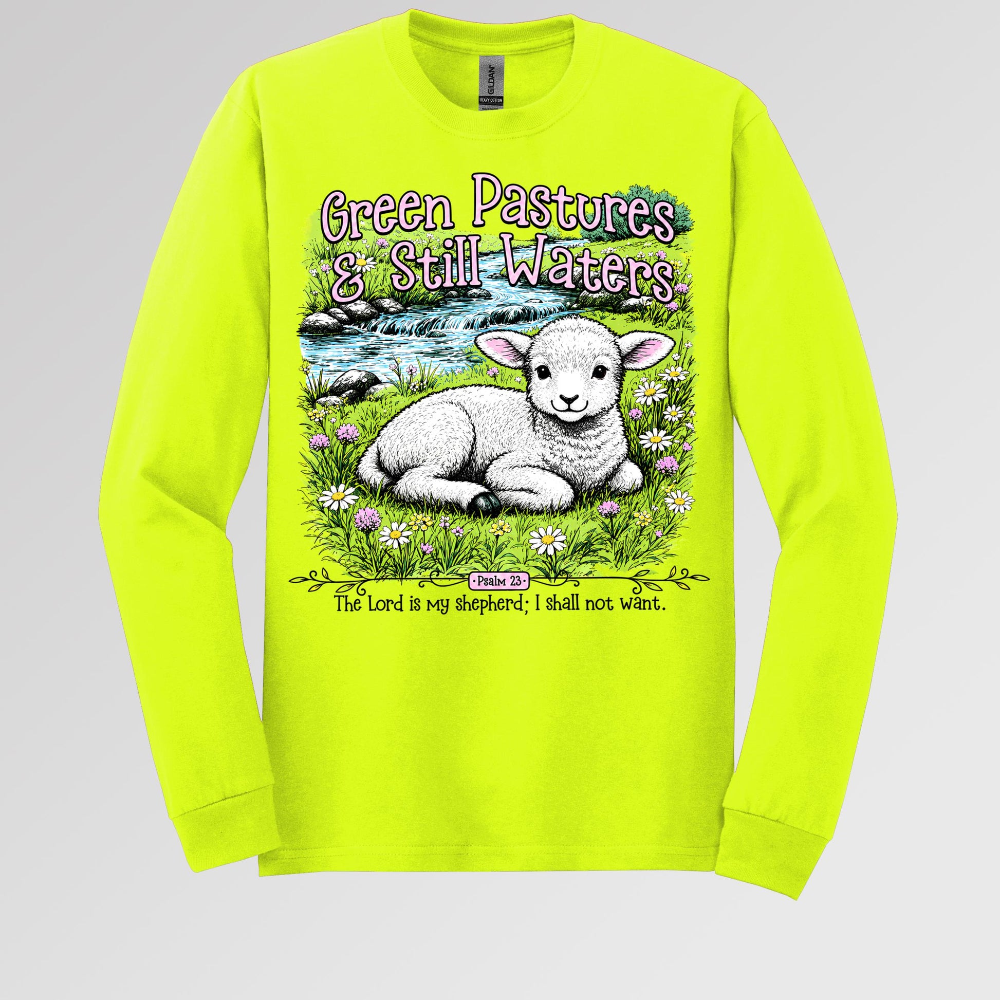 Green Pastures & Still Waters Psalm 23 The Lord Is My Shepherd I Shall Not Want 01