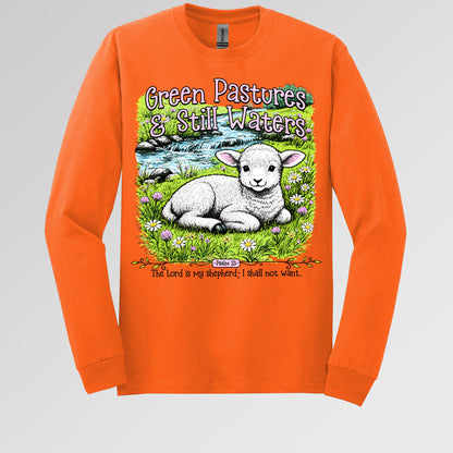 Green Pastures & Still Waters Psalm 23 The Lord Is My Shepherd I Shall Not Want 01