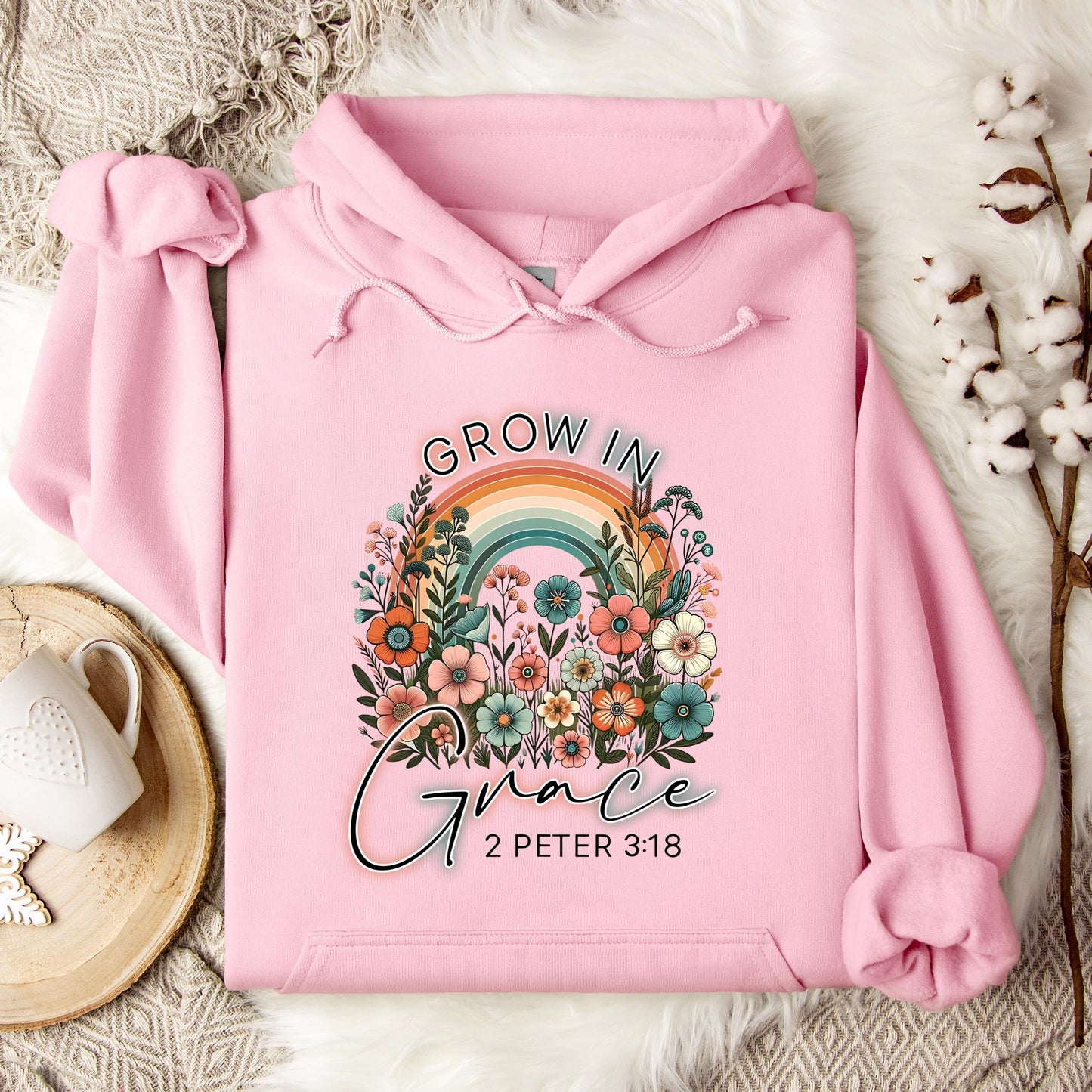 Grow In Grace 2 Peter 3.18 01 Hoodie