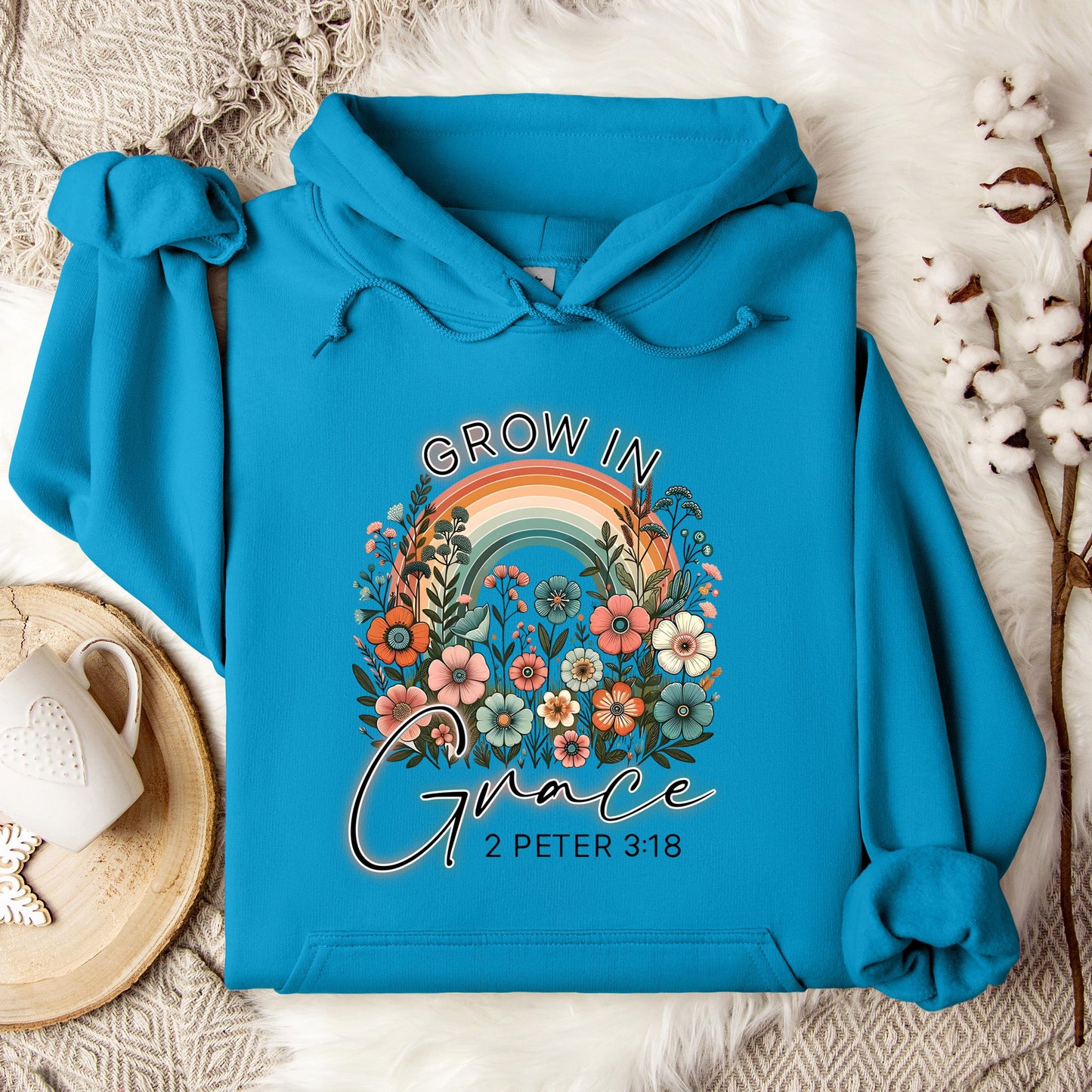 Grow In Grace 2 Peter 3.18 01 Hoodie