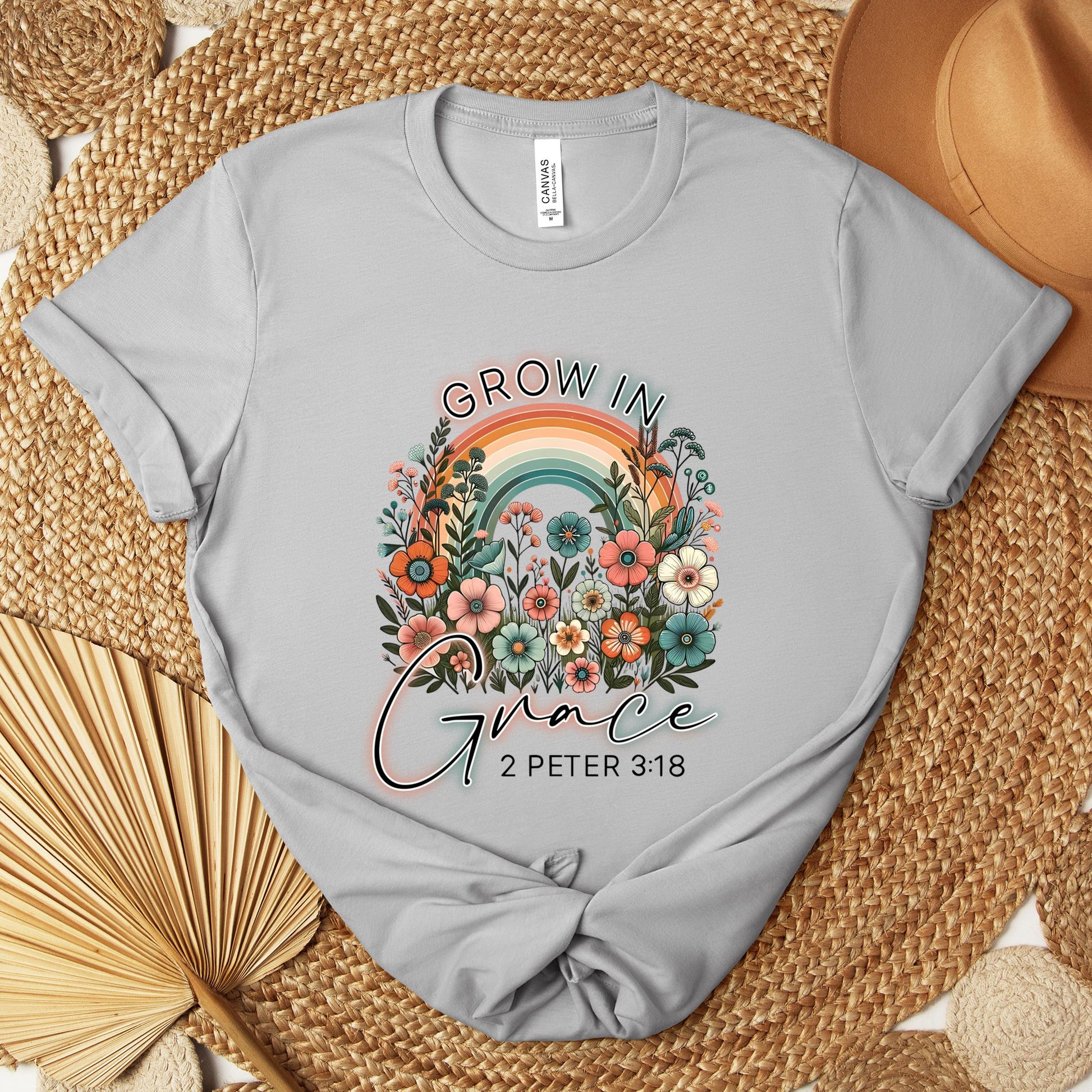Grow In Grace 2 Peter 3.18 01 Premium T-shirt