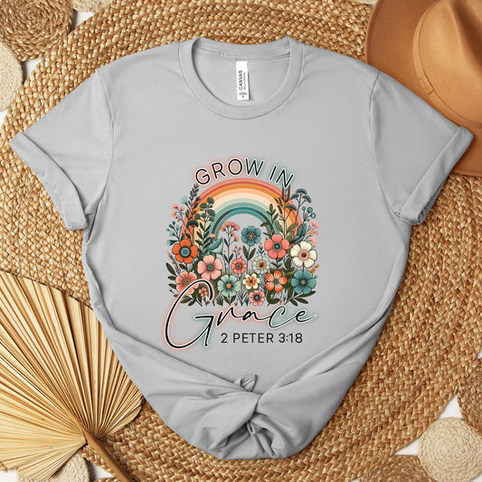 Grow In Grace 2 Peter 3.18 01 Premium T-shirt