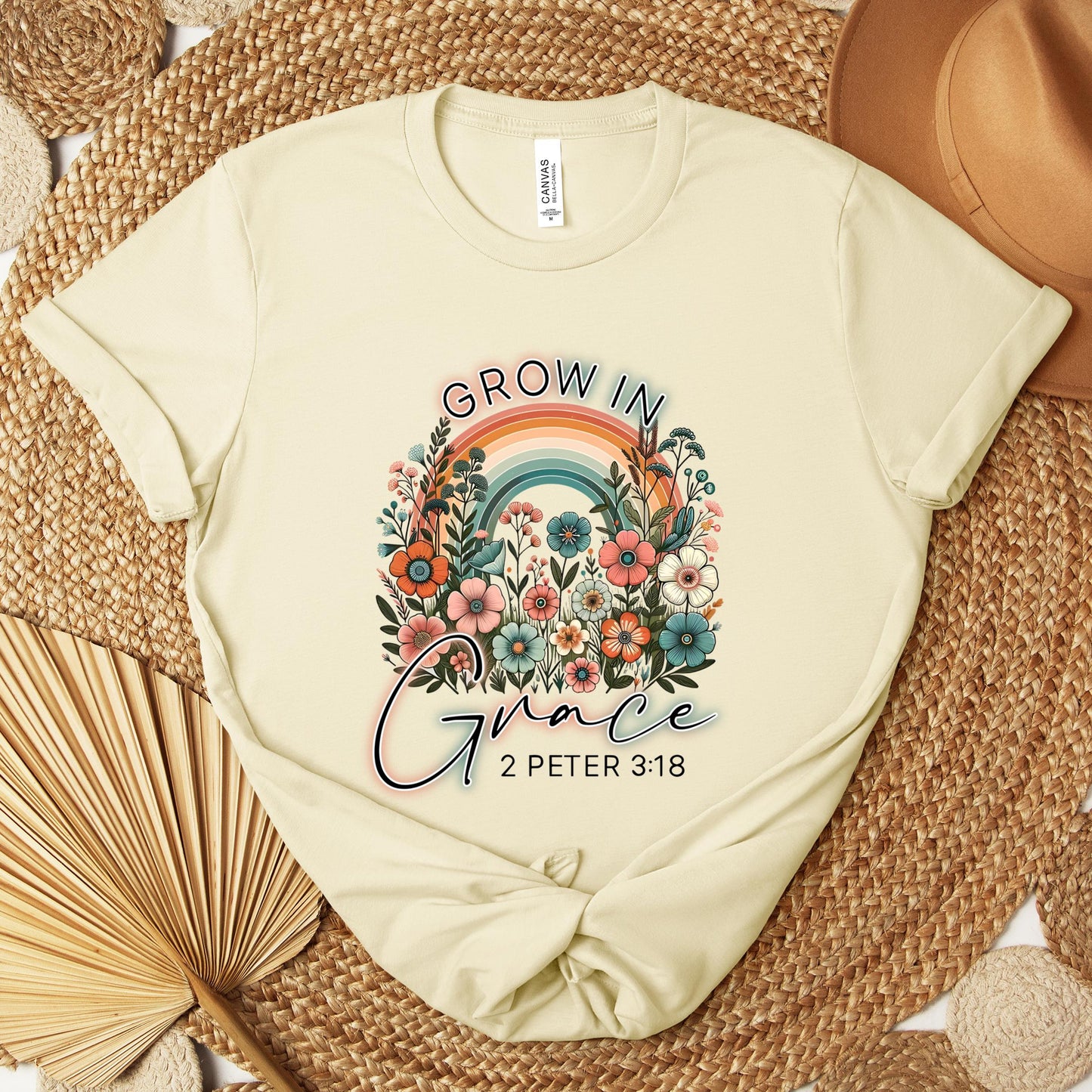 Grow In Grace 2 Peter 3.18 01 Premium T-shirt