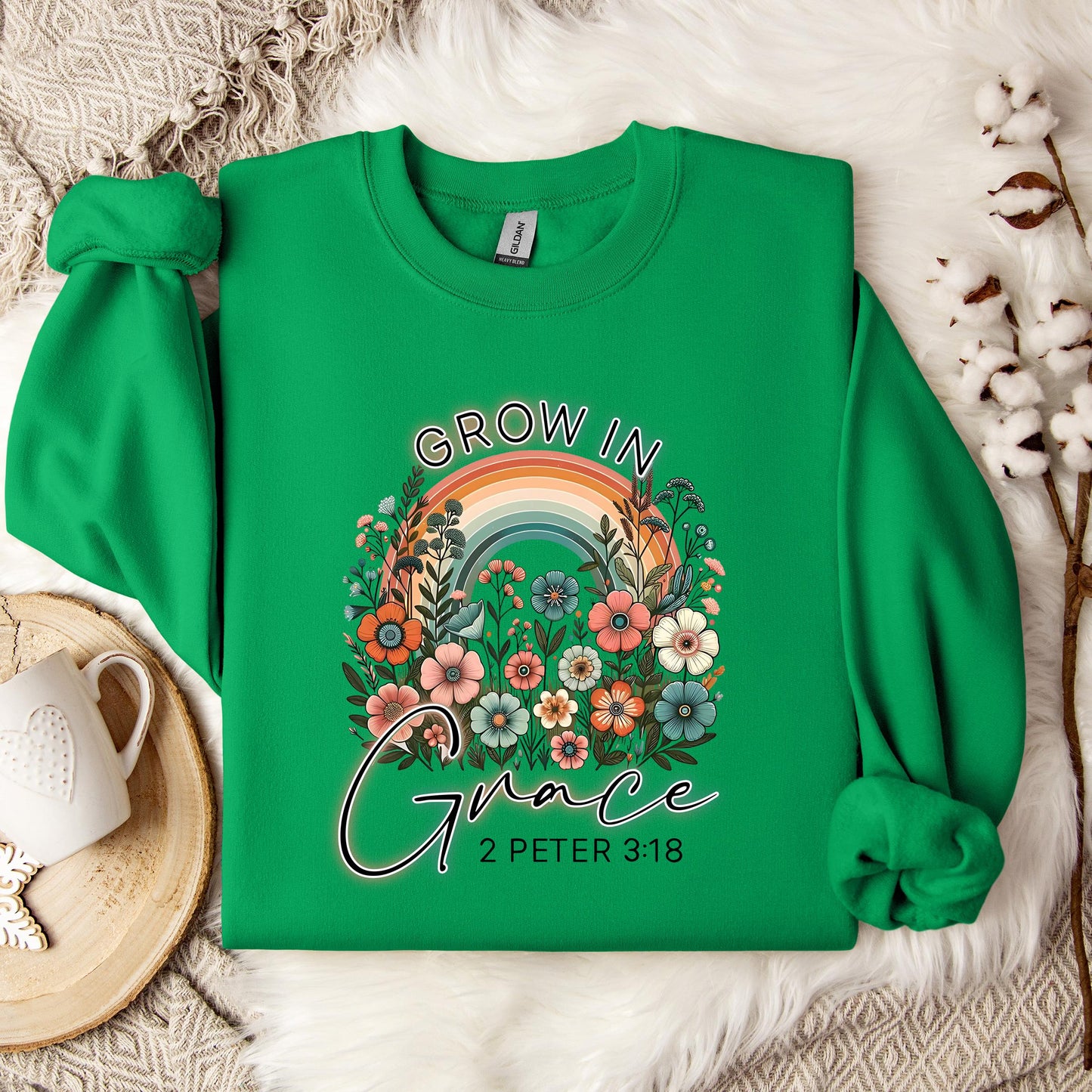 Grow In Grace 2 Peter 3.18 01 Sweatshirt