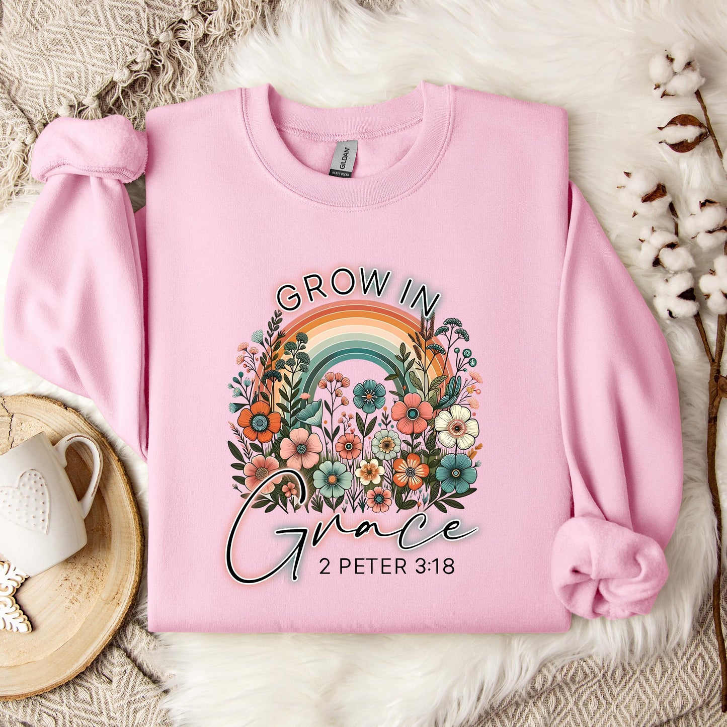 Grow In Grace 2 Peter 3.18 01 Sweatshirt