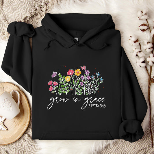 Grow In Grace 2 Peter 3.18 Hoodie
