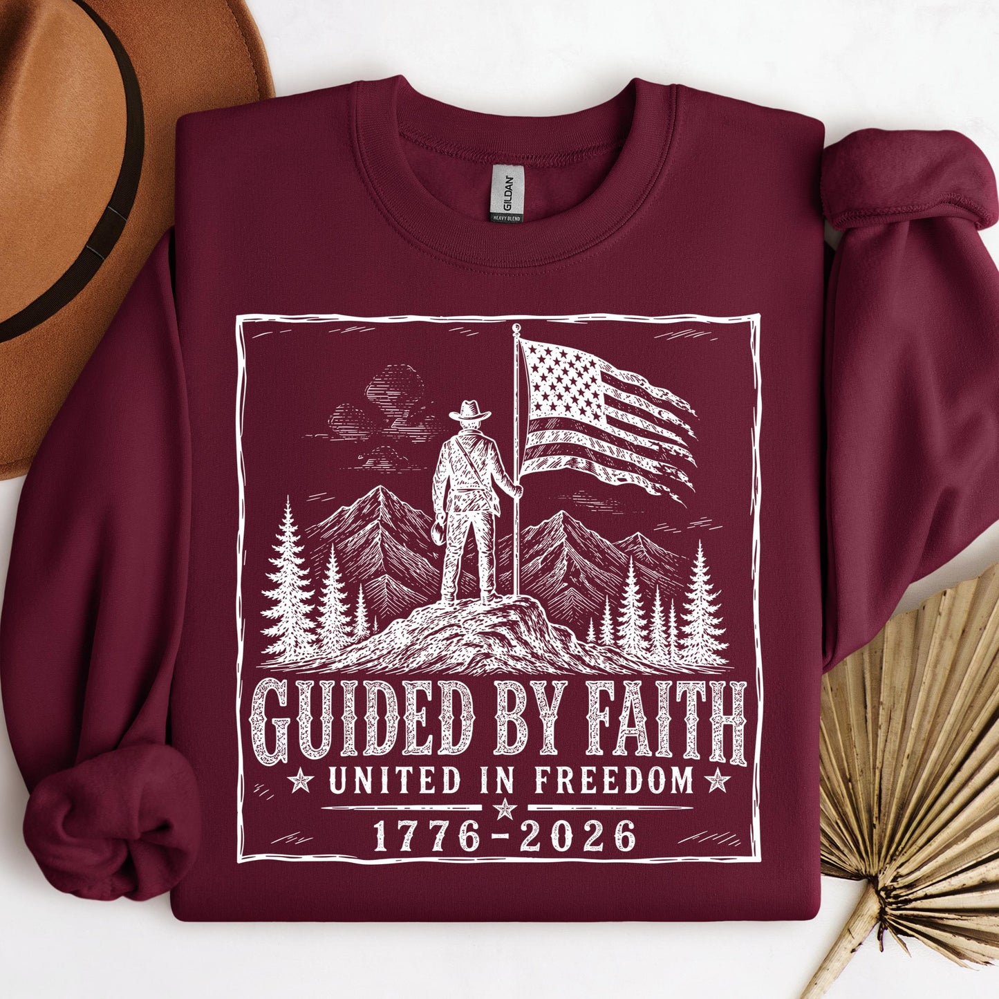 Guided By Faith United In Freedom 1776 2026 01