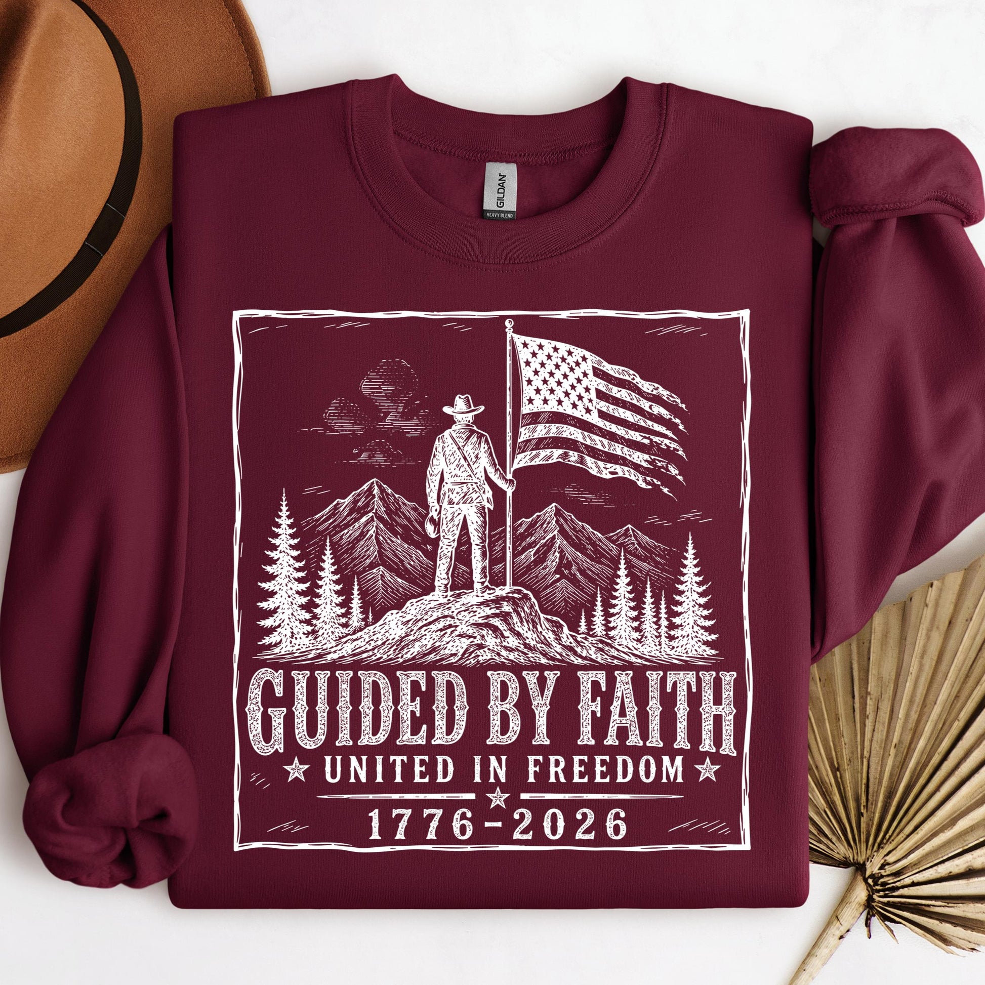 Guided By Faith United In Freedom 1776 2026 01