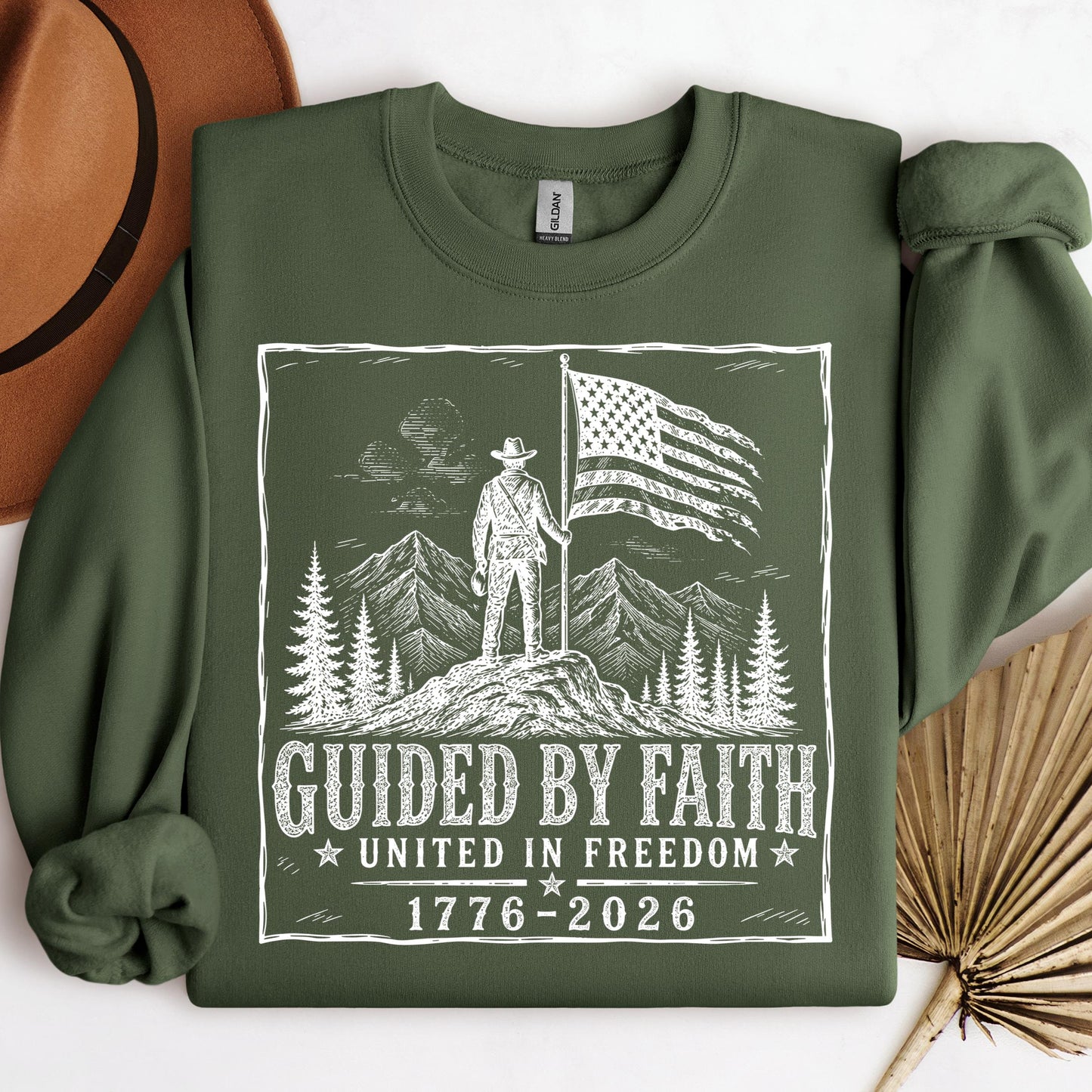 Guided By Faith United In Freedom 1776 2026 01