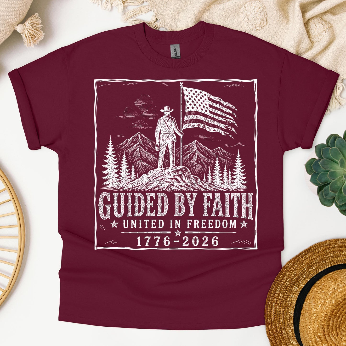 Guided By Faith United In Freedom 1776 2026 01