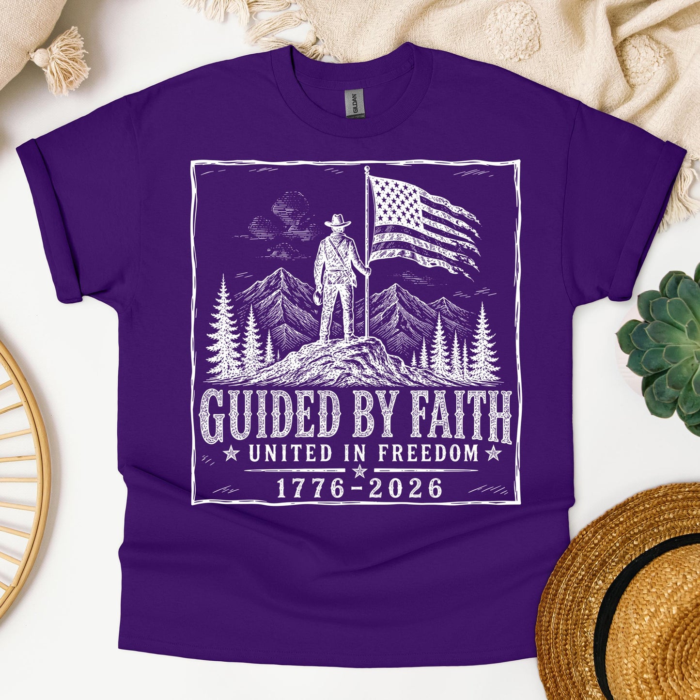 Guided By Faith United In Freedom 1776 2026 01