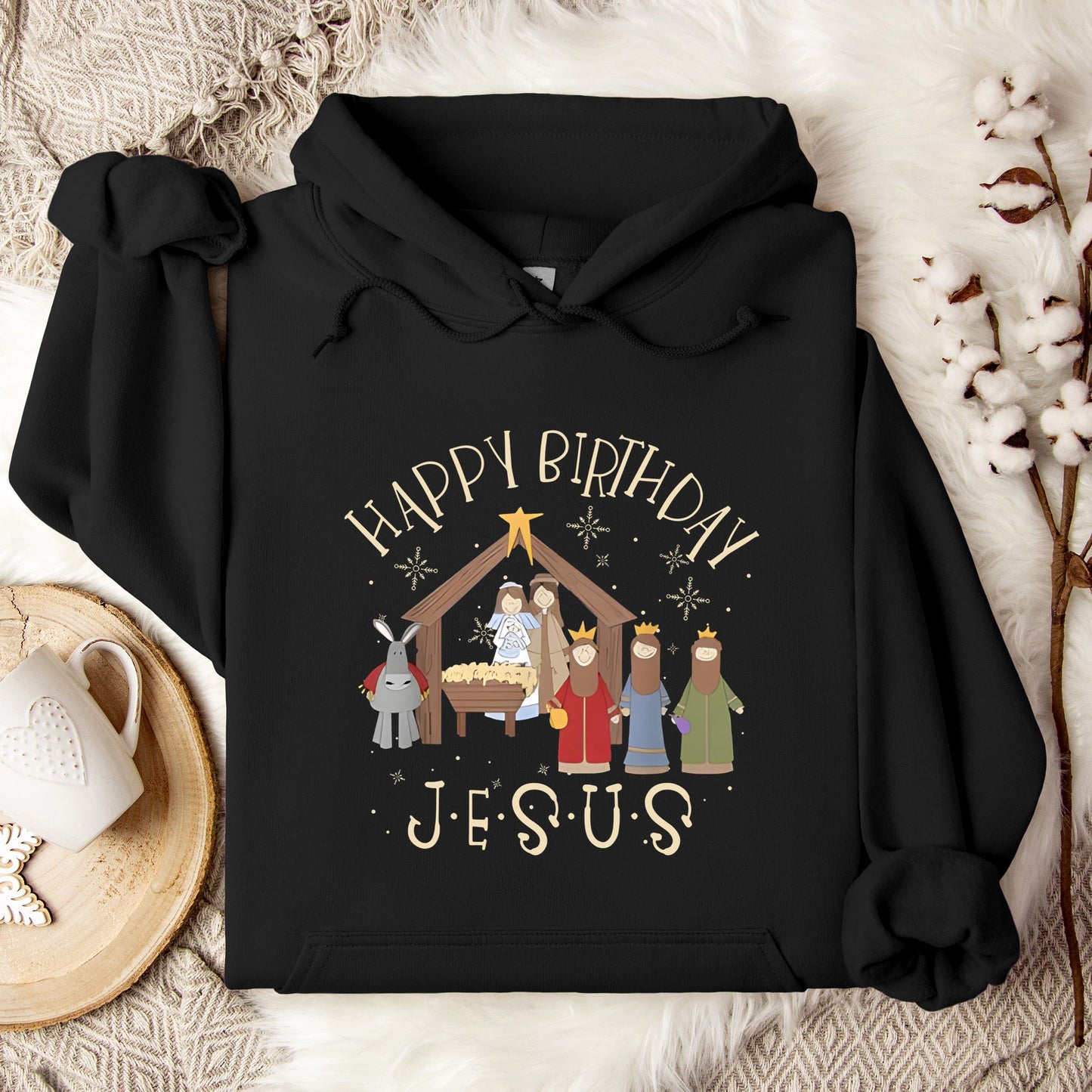 Happy Birthday Jesus Hoodie