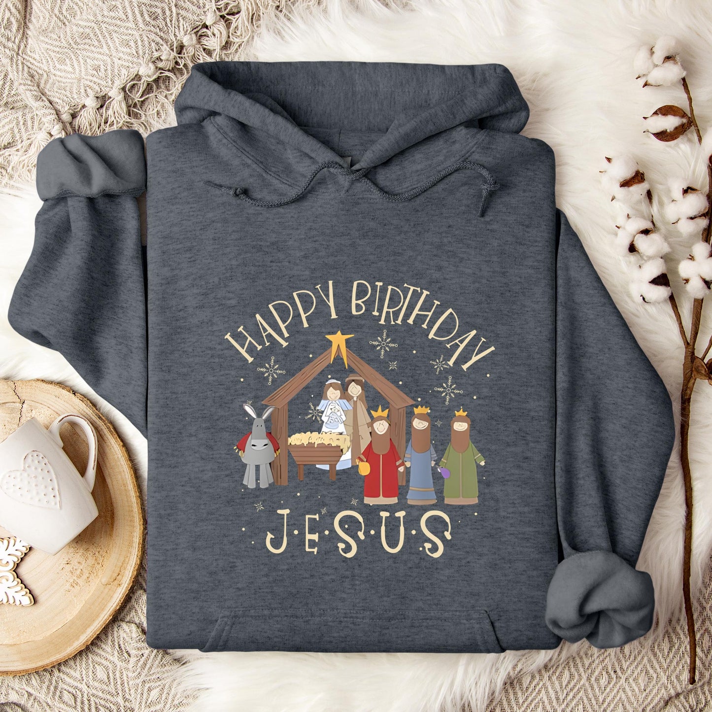 Happy Birthday Jesus Hoodie