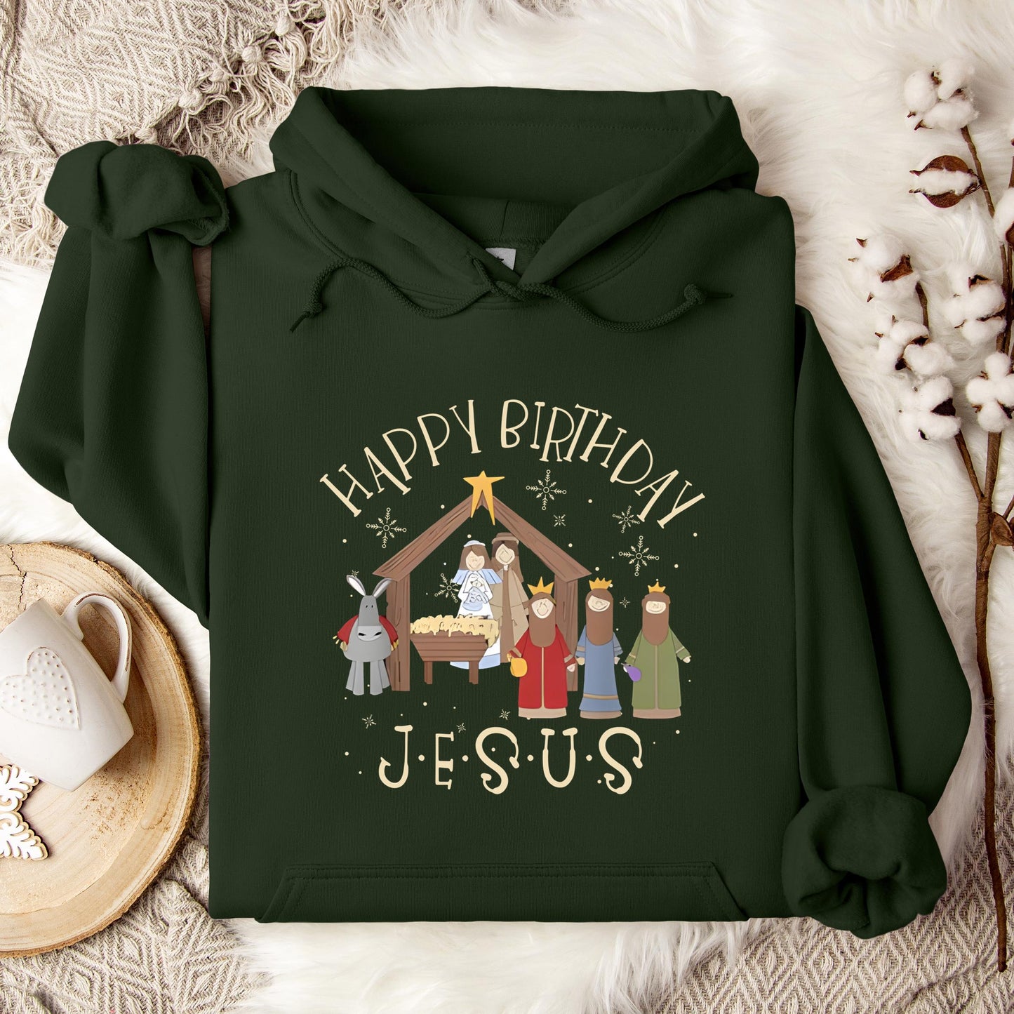 Happy Birthday Jesus Hoodie
