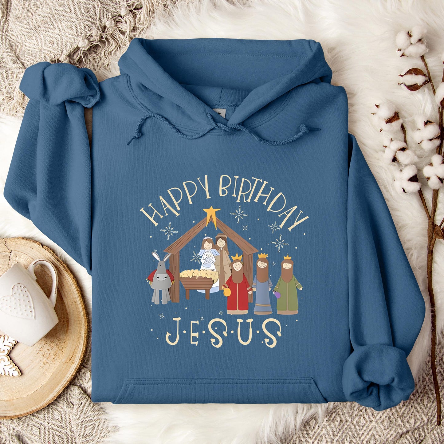 Happy Birthday Jesus Hoodie