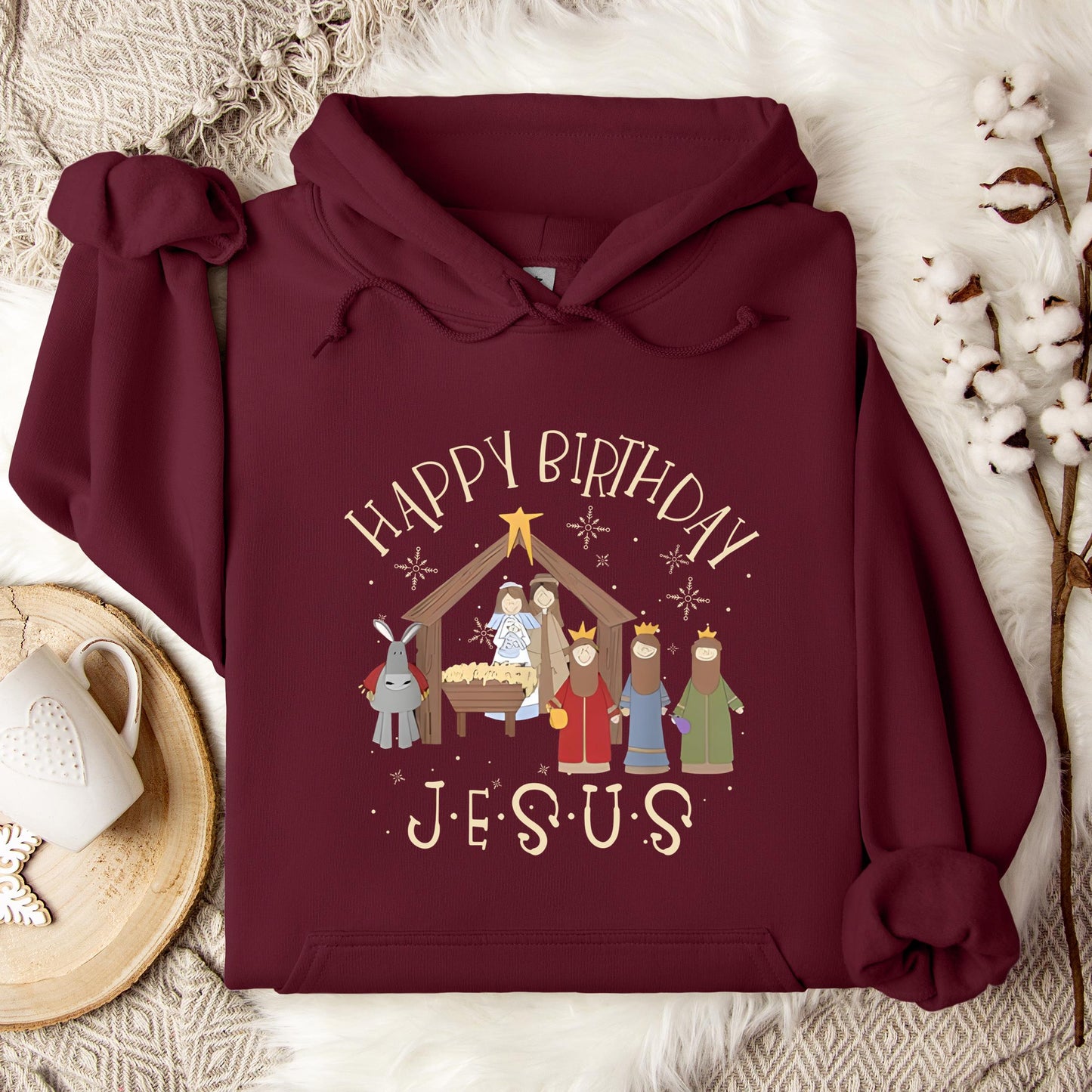 Happy Birthday Jesus Hoodie