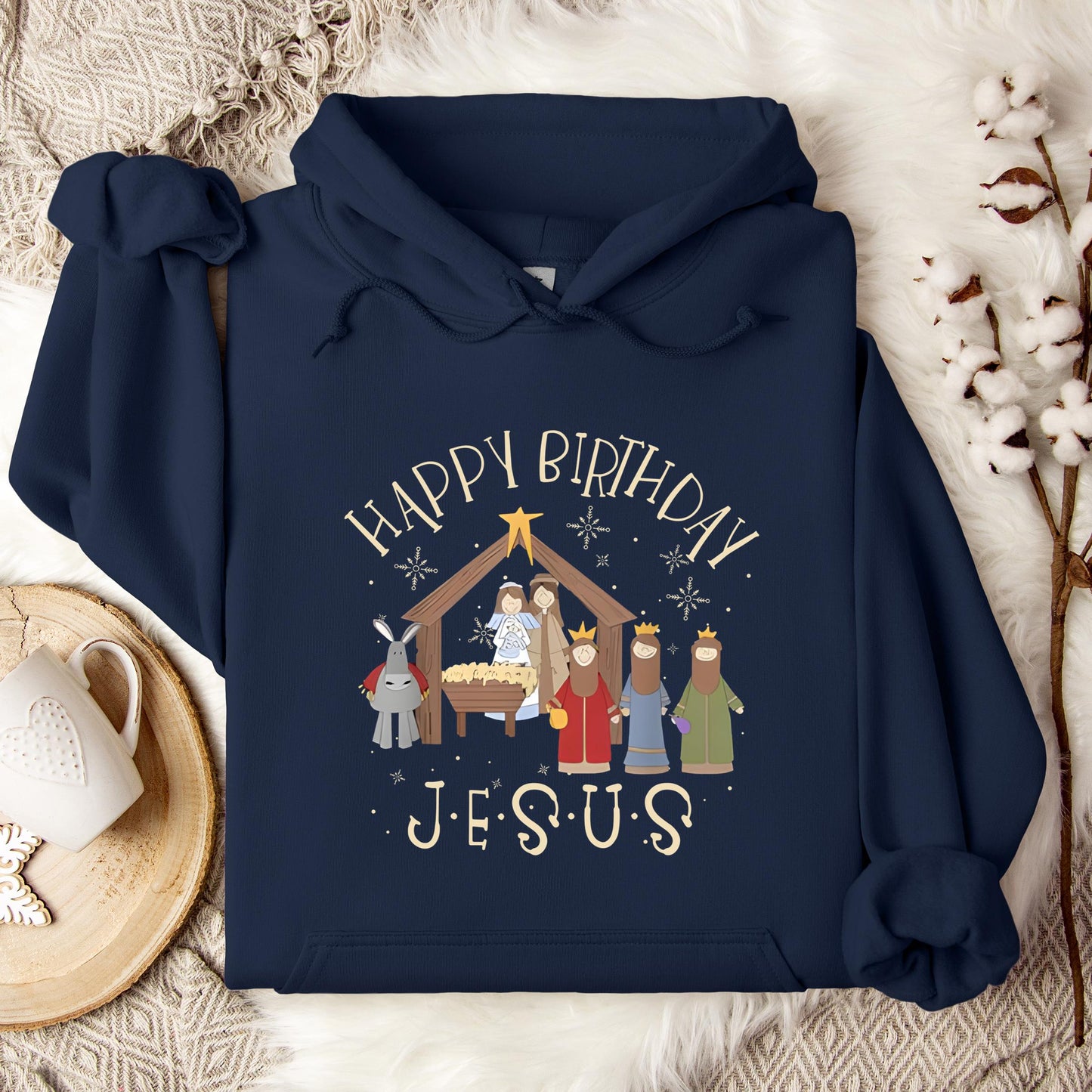 Happy Birthday Jesus Hoodie