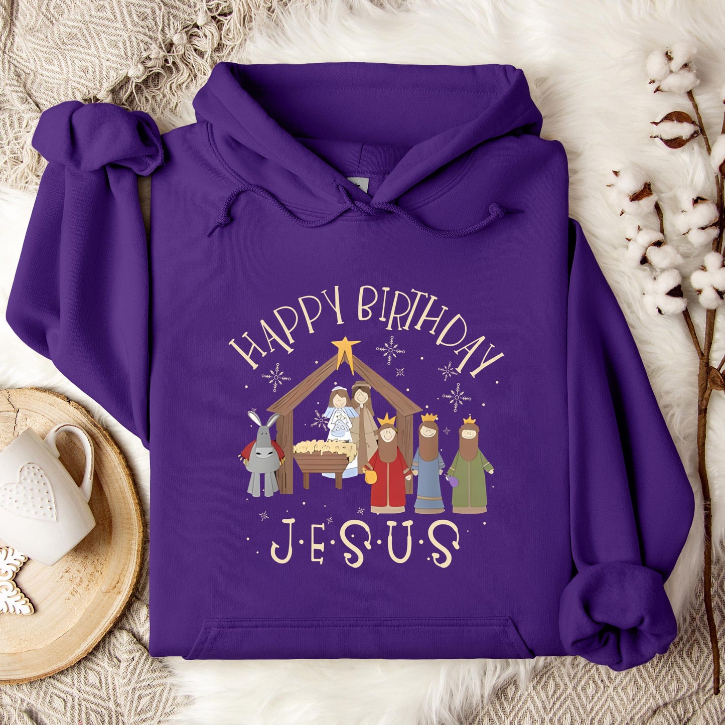 Happy Birthday Jesus Hoodie