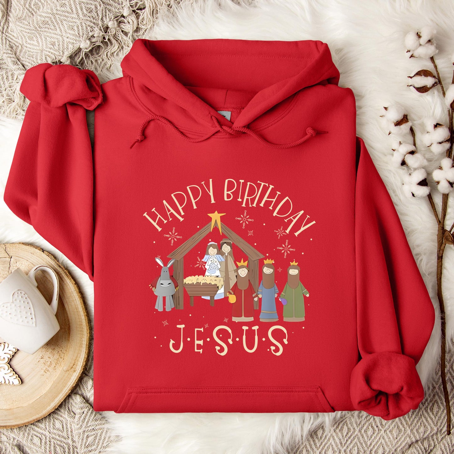 Happy Birthday Jesus Hoodie