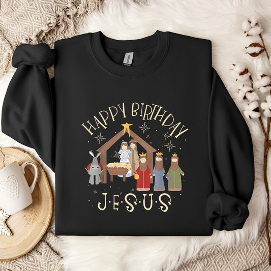 Happy Birthday Jesus Sweatshirt