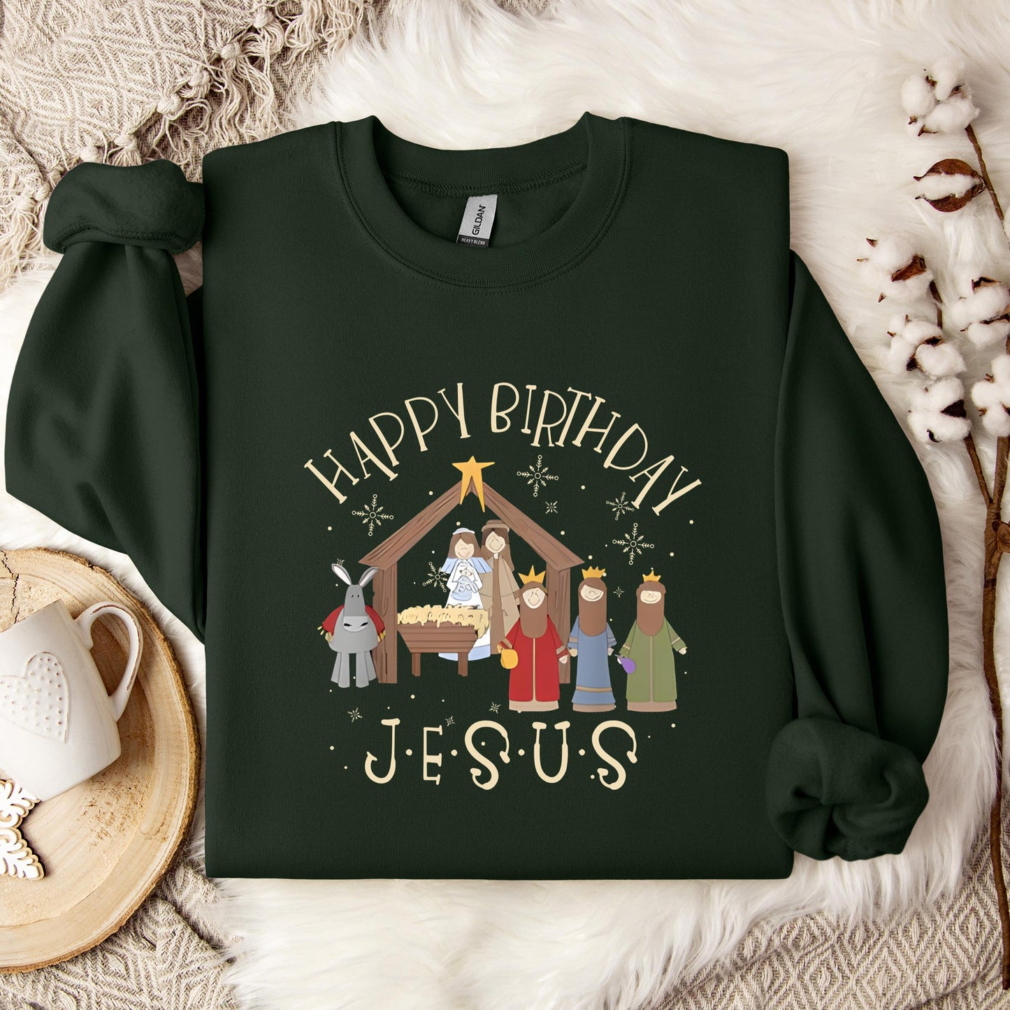 Happy Birthday Jesus Sweatshirt