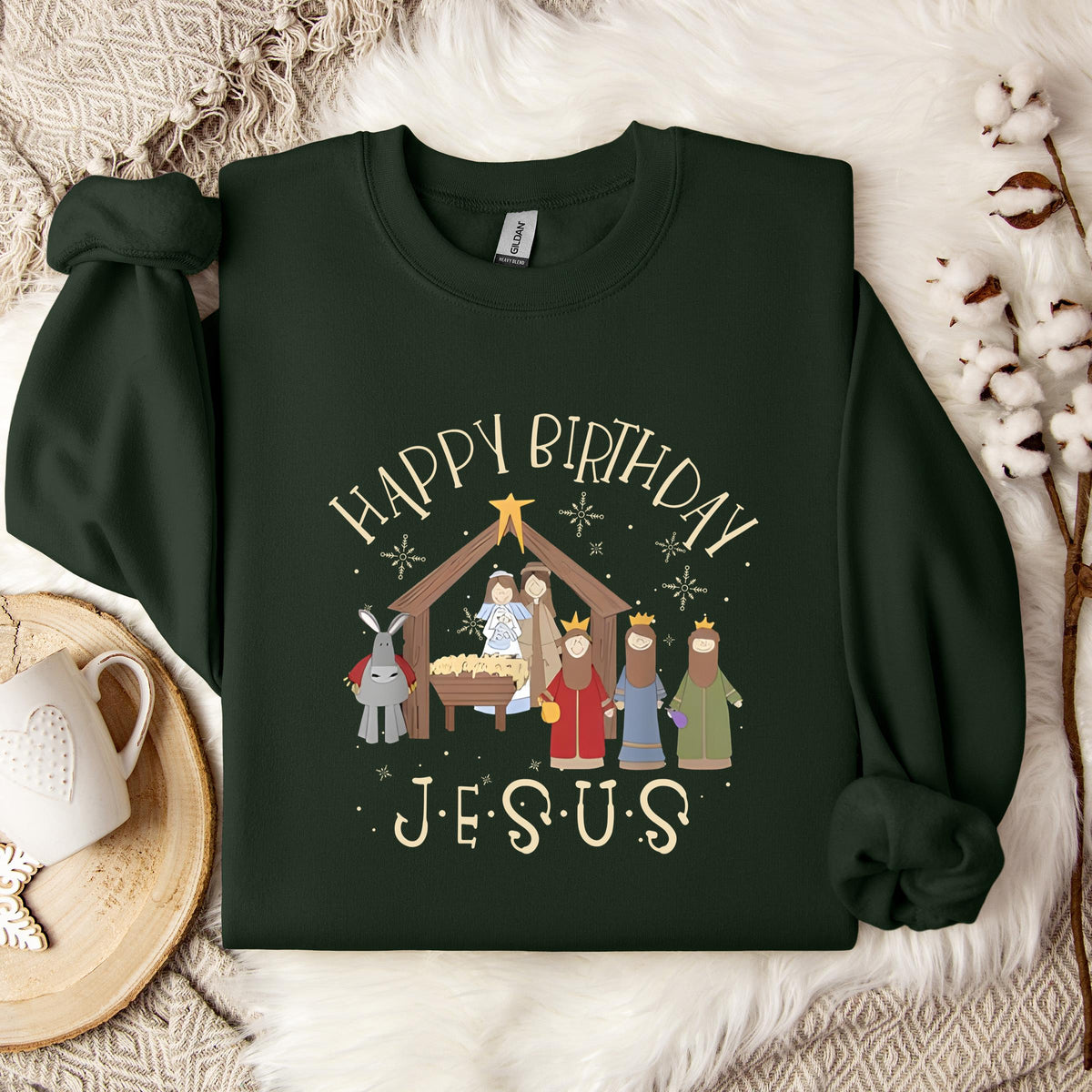 Happy Birthday Jesus Sweatshirt