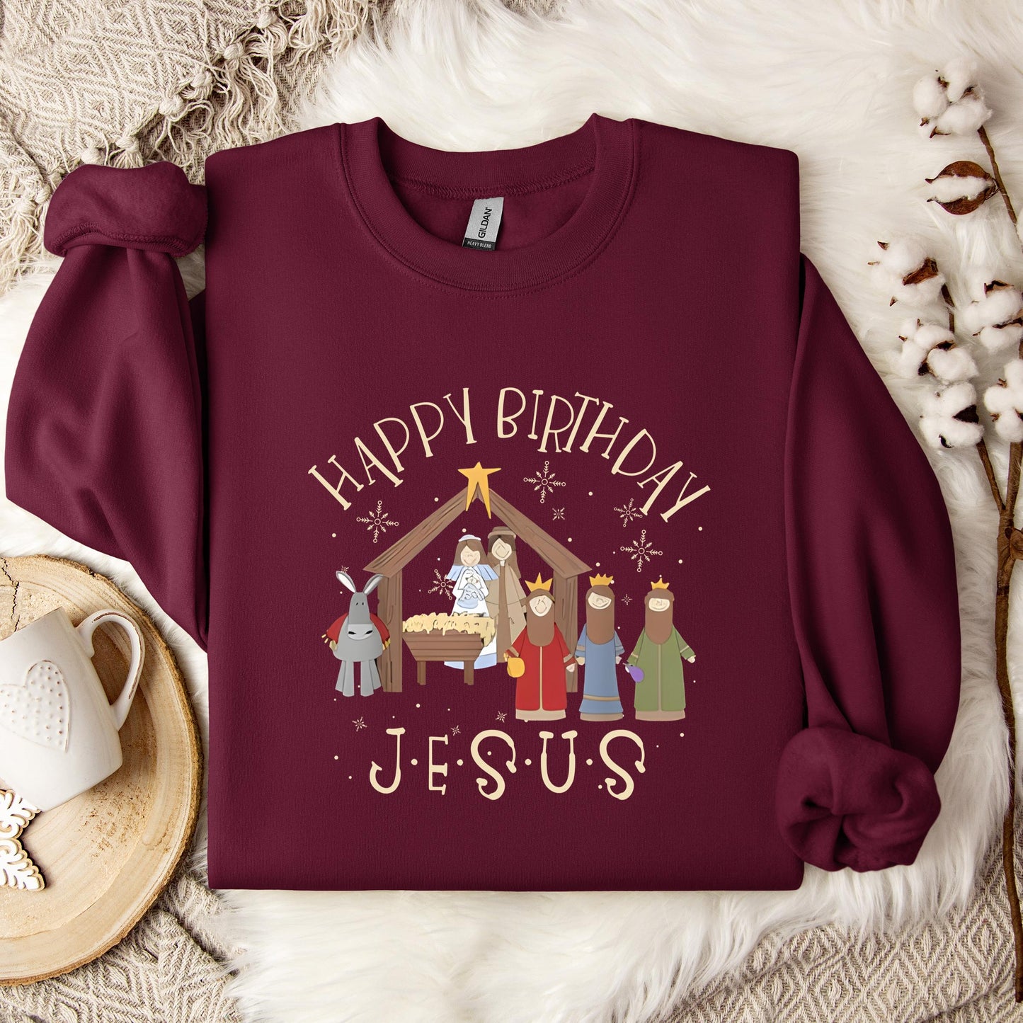 Happy Birthday Jesus Sweatshirt