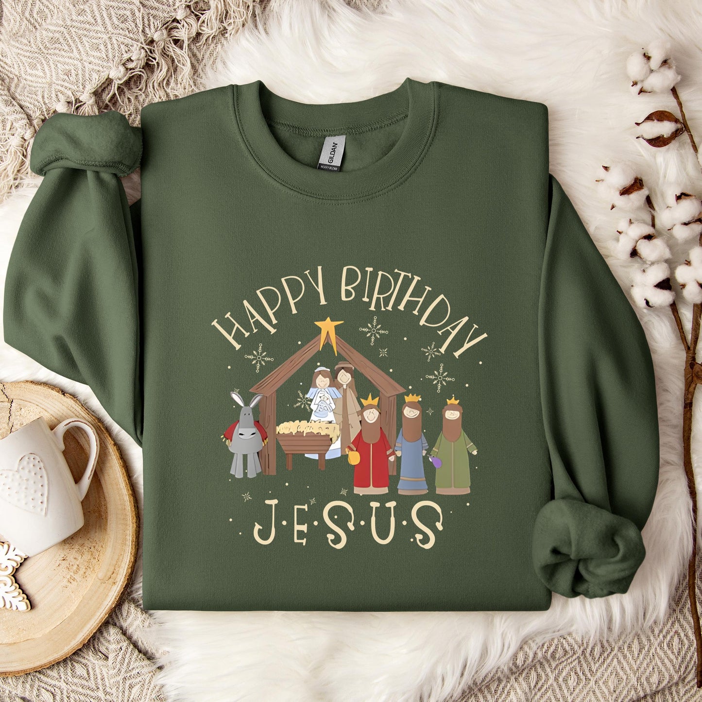 Happy Birthday Jesus Sweatshirt