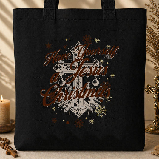 Have Yourself A Jesus Christmas Tote Bag