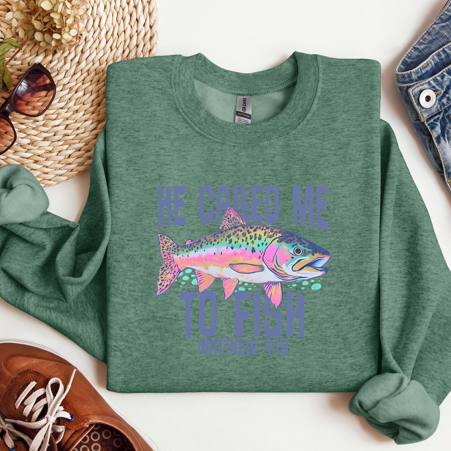 He Called Me To Fish Matthew 4.19
