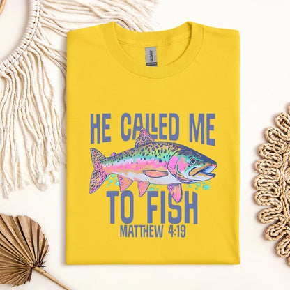 He Called Me To Fish Matthew 4.19